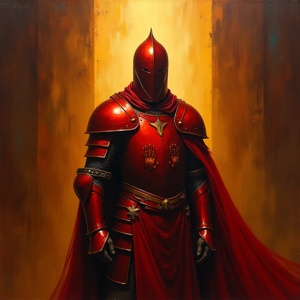 Crimson Templar — a paid Warrior skin